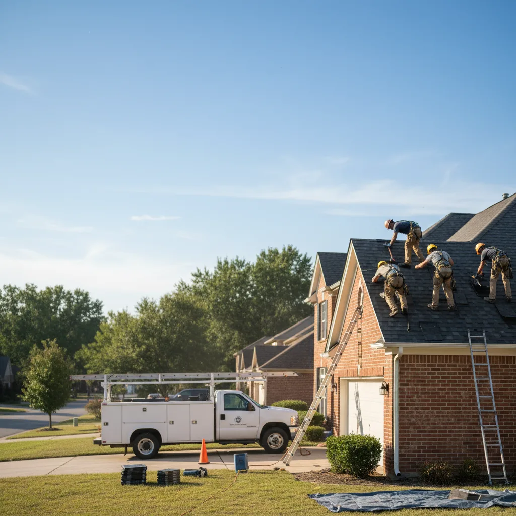 Roof Repair in Bourbon